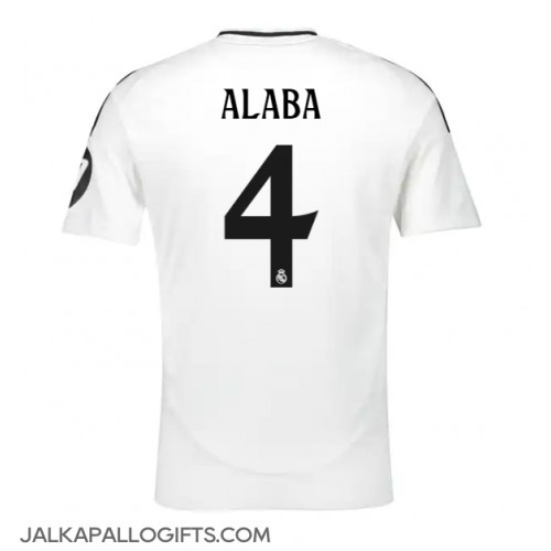 Real Madrid David Alaba #4 Kotipaita 2024-25 Lyhythihainen